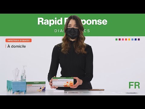 Rapid Response™ Cassette de test rapid d'antigéne COVID-19 - à domicile