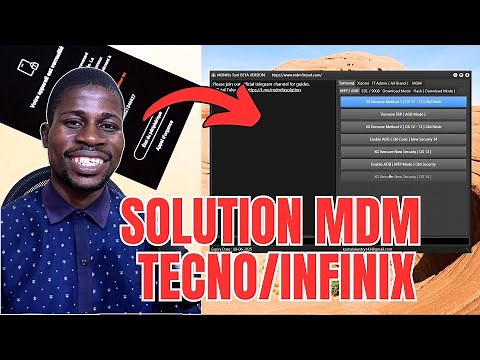 MDM Tool Fix Solution Pour Bypass TECNO/INFINIX Bloquer Sur MDM/KG LOCK SAMSUNG