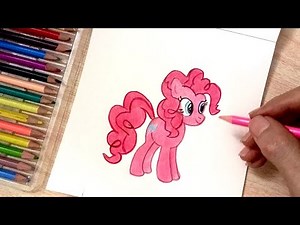 How to draw Pinkie Pie | My Little Pony: Friendship Is Magic
