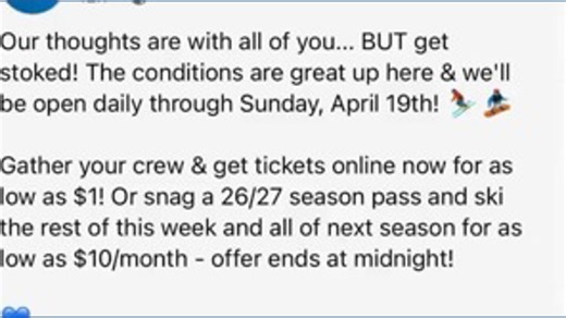 Snowbowl open all week