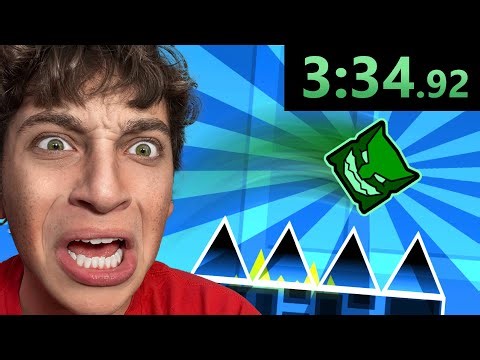 I Tried Speedrunning Geometry Dash...