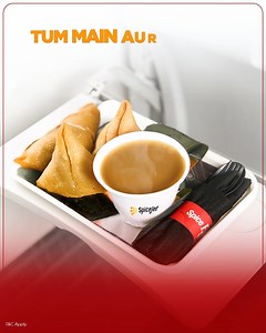 Enjoy the perfect in-flight snack of your choice with SpiceCafé. Pre-book meals and beverages now with SpiceCafé and never miss out! #flyspicejet #spicejet #spicecafé #addspicetoyourtravel | FlySpiceJet