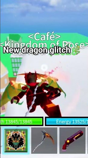 new dragon glitch in blox fruits