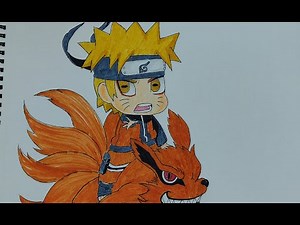 How to Draw Cute Naruto & Kurama – Easy Chibi Style Tutorial!