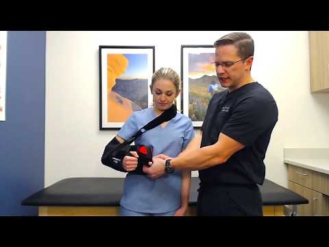 Postop Upper Extremity Sling Application and Instructions with Dr. Nathan Faulkner and Cara Cohn PAC