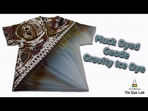 Tie Dye Designs : Muck Dyed Geode and Gravity Ice Dyed T-shirt