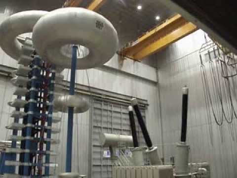 Lightning Impulse Test on Transformer (PSP Transformers 400 KV/15KV,160 MVA from HYOSUNG )