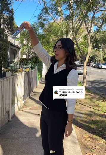 Camera Angle Tutorial for Strut Walk OOTD