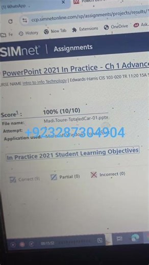 PowerPoint 2021 In Practice Ch 1 Advanced Project 1-7 #powerpointkaraoke