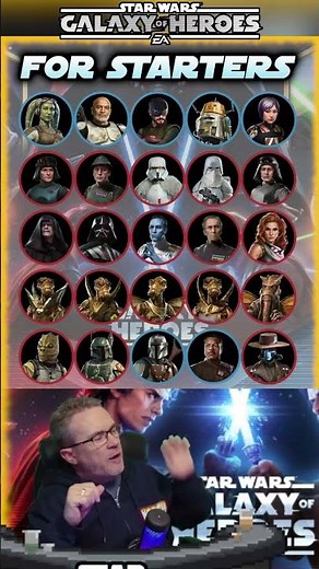 First Teams to Farm in Star Wars Galaxy of Heroes!