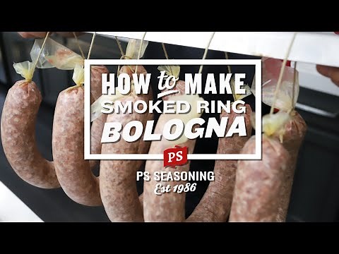 Homemade Ring Bologna | How to Make Ring Bologna at Home
