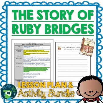 The Story of Ruby Bridges by Robert Coles Lesson Plan and Activities