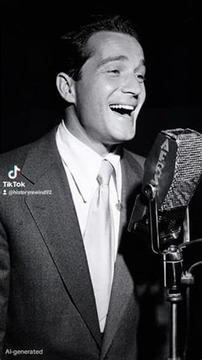 Perry Como brought to life from old photos with AI 🎶 #perrycomo #music #musicgenre
