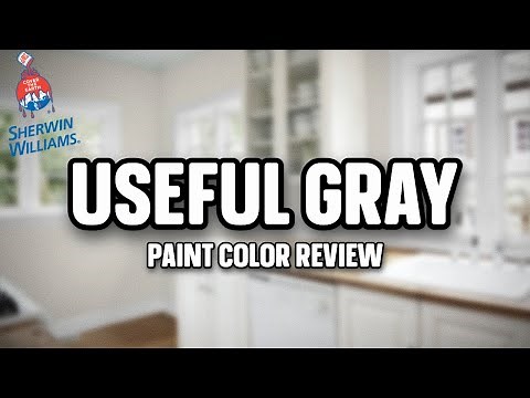 Sherwin Williams Useful Gray | A WARM Gray You'll LOVE!