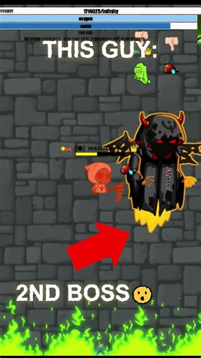 Killing 2 Bosses at the Same Time with Fire Run💀