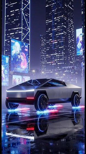 Cybertruck 2050 — The Future on Wheels 🚀