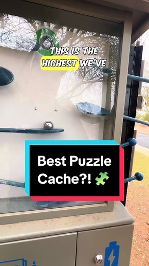 Challenging Spoon Puzzle Cache Adventure