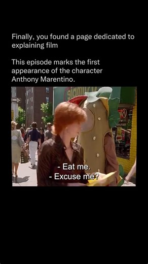 Explaining Film on Instagram: "Sex and the City Season 3, Episode 11 (“Running with Scissors,” aired August 20, 2000) is a chaotic, emotionally charged installment. Carrie’s affair with Big explodes when Natasha catches them in her apartment, leading to a humiliating stairwell chase and Carrie’s public shaming. Meanwhile, Miranda pretends to be a lesbian to fend off a persistent suitor, Samantha dates a man with a domineering servant, and Charlotte obsesses over Trey’s premature proposal. The ep