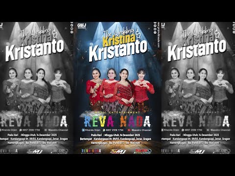 🔴LIVE CS. REVA NADA || SG AUDIO SOUNDSYSTEM|| GMJ MULTIMEDIA || WEDDING KRISTINA & KRISTANTO