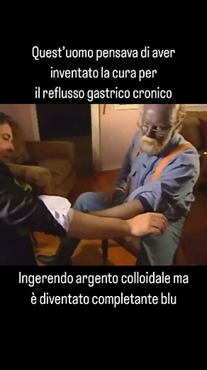 Fotografie Storiche | Quest’uomo ha ingerito argento colloidale per risolvere il suo reflusso gastrico cronico e ha funzionato inizialmente ma ha creato... | Instagram