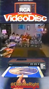 519K views · 7K reactions | #RCA #SelectaVision #80s #LaserDiscs #Technology #DoinMeRight | Let's Go Back | Facebook
