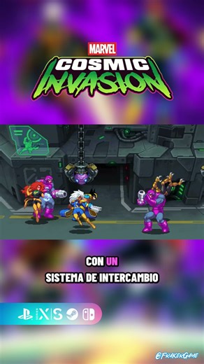 The new MARVEL beat 'em up is cosmic madness! #MarvelCosmicInvasion #BeatEmUp #marvelgames