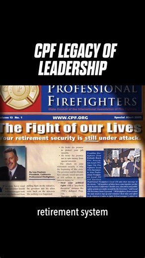 Your job, your rights—that’s what matters most. At CPF, we know how to stay in it for the long haul to ensure fair wages, better working conditions, and secure benefits. Learn more about standing up for yourself at cpf.org/activism. | California Professional Firefighters