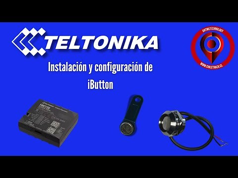 Cómo conectar y configurar un iButton en Teltonika FMU130 y FMC130