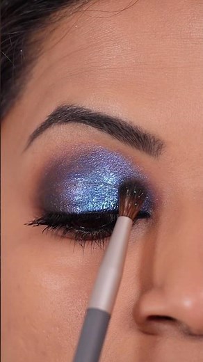 Blue Eyeshadow for Wedding Receptions! Under 10 Minute