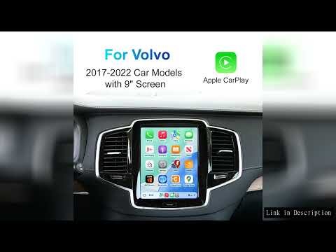 New Wireless CarPlay Android Auto retrofit kit decoder box CarPlay Interface for Volvo V60 V90 S60 X