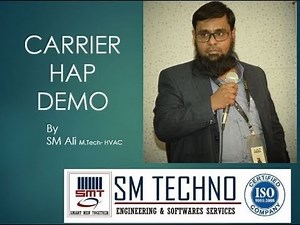 CARRIER HAP- HOURLY ANALYSIS PROGRAM DEMO