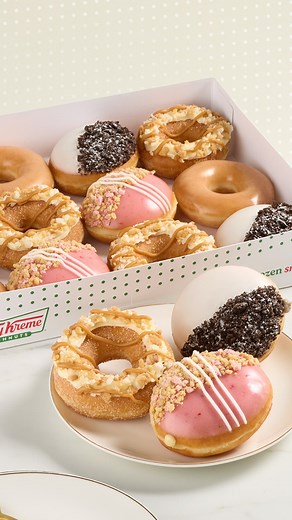 Krispy Kreme Doughnuts on Instagram: "NEW DROP 🚨 Cheesecake Doughnuts! 🍩🍰 Satisfy your sweet tooth with the best of both worlds: 🍓 Strawberry Dream Cheesecake 🍫 Cookies & Kreme™ Cheesecake 🧡 Caramel Delight Cheesecake Available now thru 5/4!"