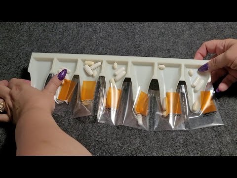 Moisture Proof & Organize Your Pills for Home or Travel 🍀 Mansung M600 Pill Bags