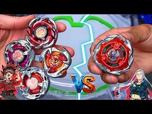 BULLET GRIFFON vs ALL HELL BEYS Beyblade X Battle