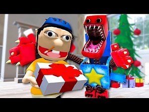 boxy boo has a present for jeffy