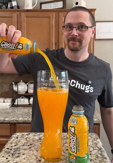 Chugging 2 Liter Ghost Orange Squeeze Challenge