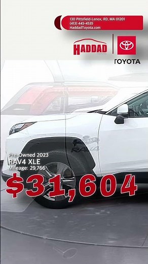 2023 Toyota RAV4 XLE | Haddad Toyota