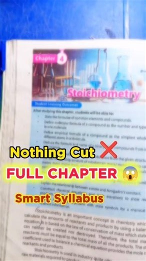 9th Chemistry Chapter 4 | Full Chapter Notes | Nothing Cut | Smart Syllabus | Board Exam