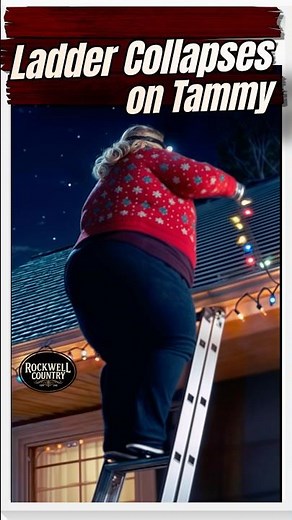 Ladder Collapses On Tammy #funny #comedyvideos #comedy