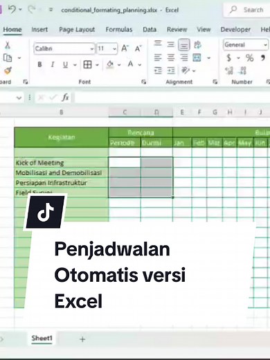 Inilah salah satu fitur yang buat saya semangat untuk mempelajari excel lebih dalam. Conditional formating excel emang luar biasa powerful. kadang saya ambil ide dari fungsi di excel ini untuk diterapkan saat buat web aplikasi. Saya rasa excel lebih dari sekedar spreadsheet, tapi ini juga bisa jadi prototyping tools yang full power. #exceltips #otomatis