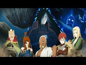Madara vs 5 kage AMV disturbed- stricken