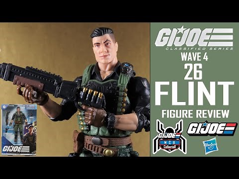 GI Joe Classified Series 26 FLINT Wave 4 Figure Review
