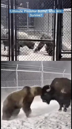 Ultimate Predator Battle! Who Will Survive? #fyp #wildlife #animalbattle