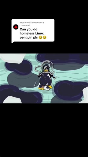 Replying to @lithium.error Homeless linux #fyppppppppppppppppppppppp | linux