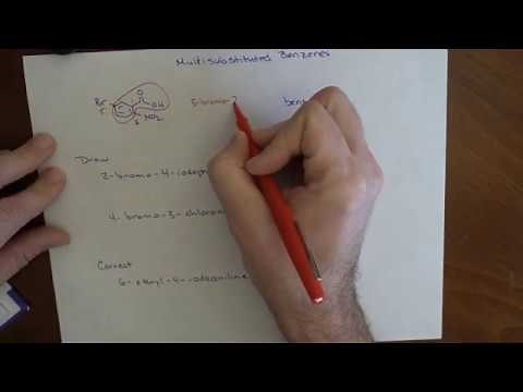 Disubstituted and polysubstituted Benzene Ring Nomenclature