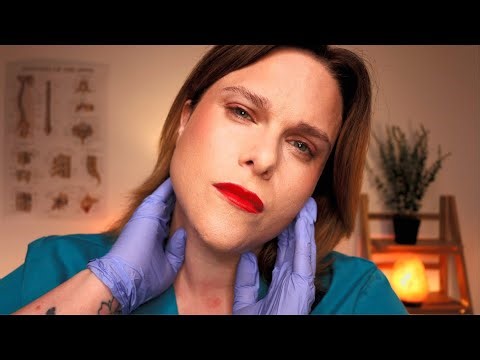 ASMR Chiropractor Exam & Adjustments