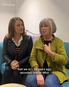38K views · 1.2K reactions | 60 years on from the first Doctor Who episode, two of the show's iconic companions Wendy Padbury and Nicola Bryant revisit their time filming at the Television Centre! | This Morning | Facebook