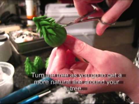 Fondant Christmas tree