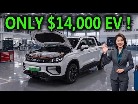 BYD & Toyota Are PANICKING: Geely’s $14k EV Truck is Here!