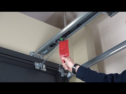 How to disconnect and reconnect a Garador retractable Up & Over garage door to the operator boom
